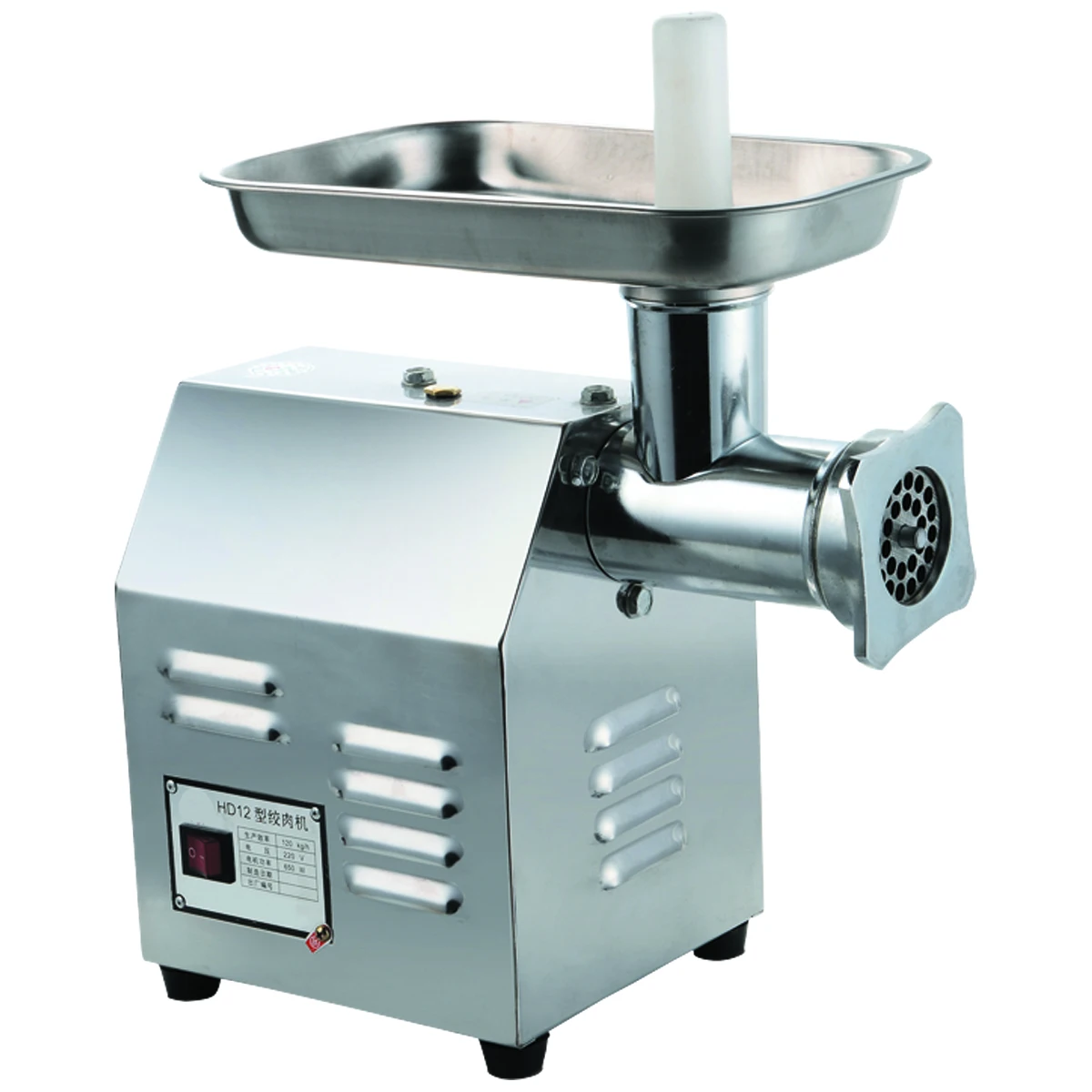 Commercial & Home Use Electric Chicken Meat Grinder G12 Stainless Steel ...