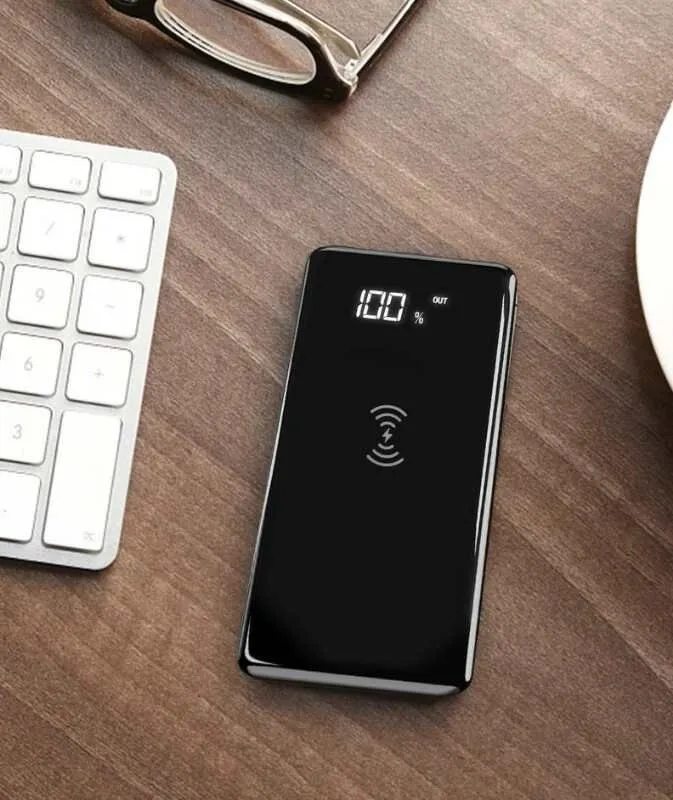 For Samsung S8/S7/Iphone 8/Iphonex Qi Wireless Fast Charging Power Bank 10000 Mah - ANKUX.COM