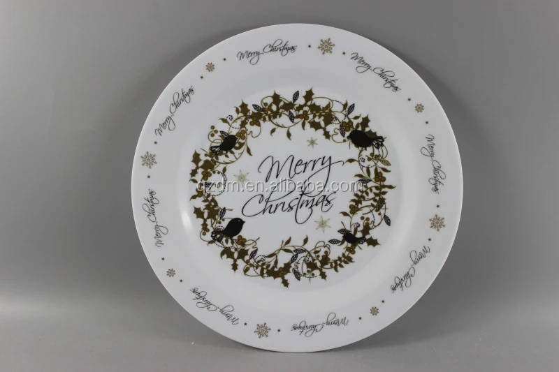 Mealmin Christmas Tray Plastic Xmas Food Tray