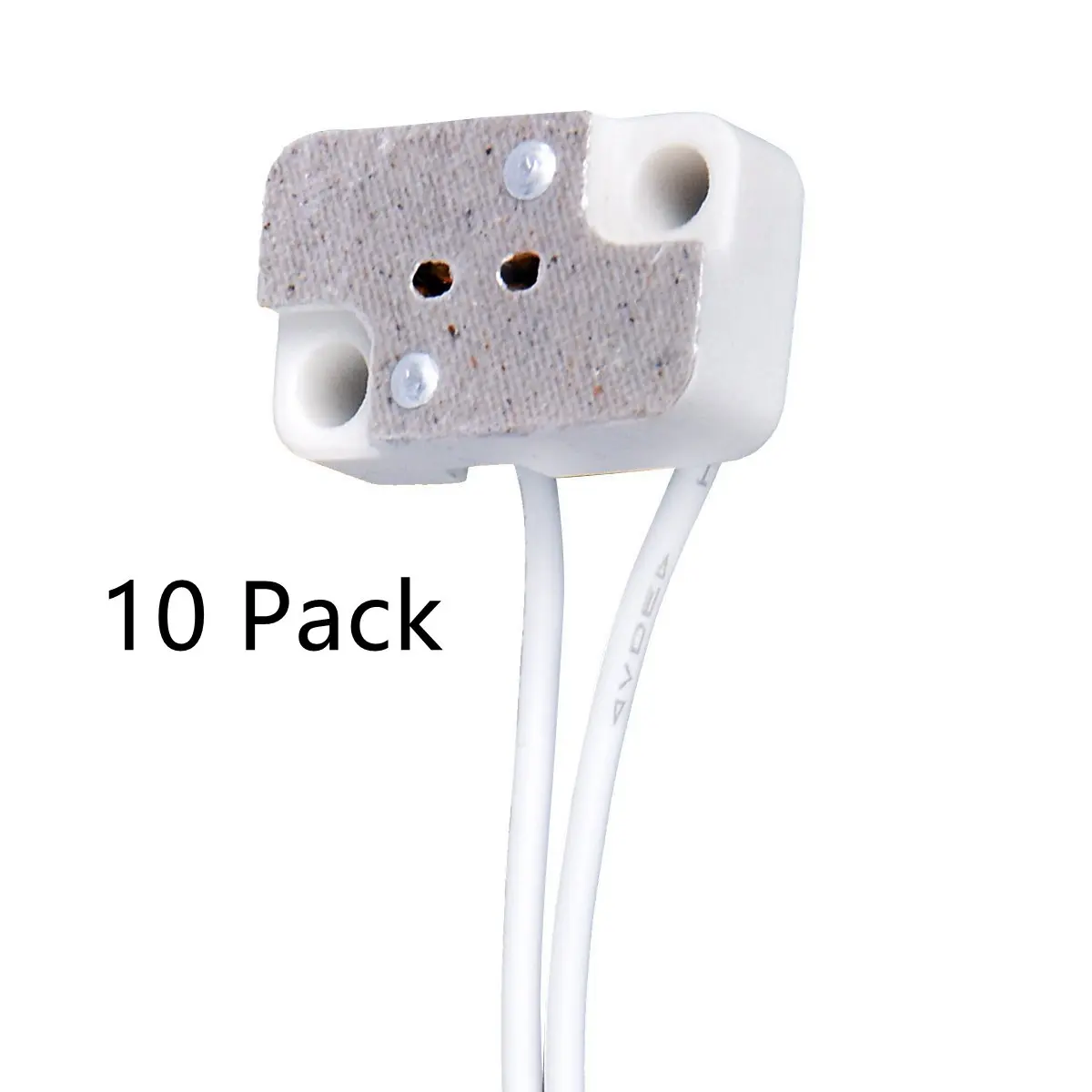 GU5.3 DiCUNO 10pcs G4 Base MR16/MR11 Lamp Holder Bulb Connector for G6