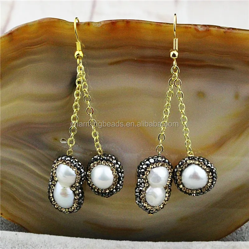 CH-MAE0073 Fashion Pave diamond gemstone stud earring,jewelry stone earring wholesale,natural stone earring,charming earrings