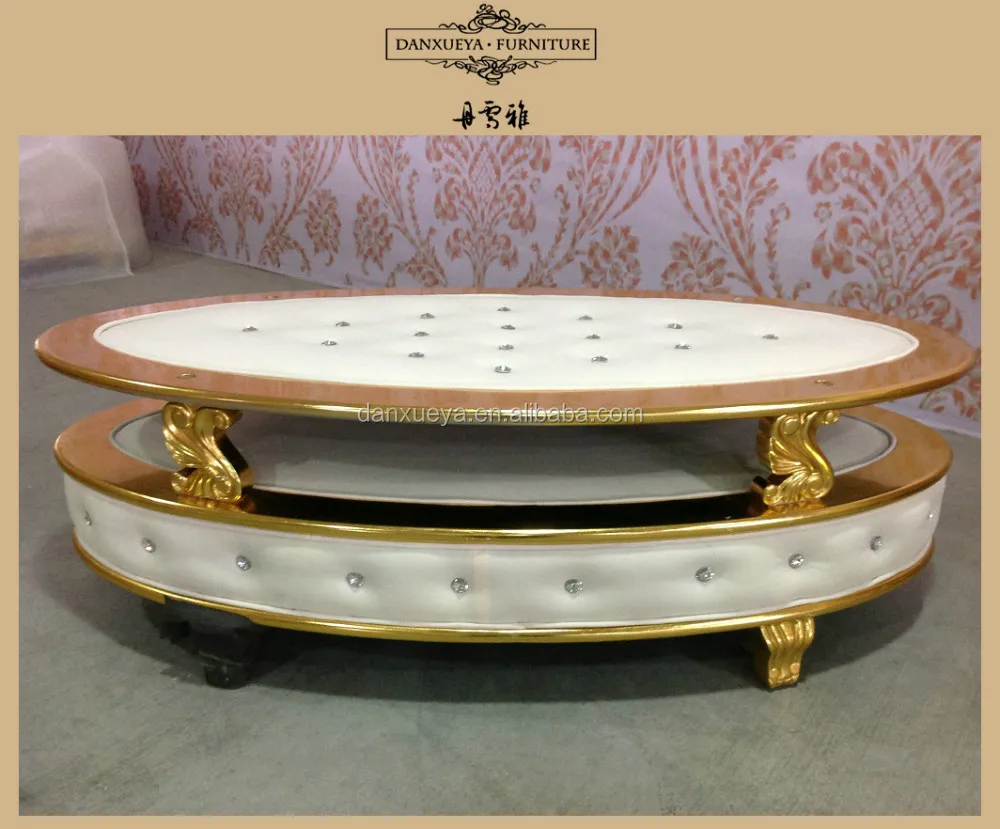 Unieke meubels ontwerp, luxe elegante kristallen knop salontafel ...