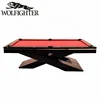 WOLFIGHTER manufacturer new style snooker custom pool table with high quality solid wood