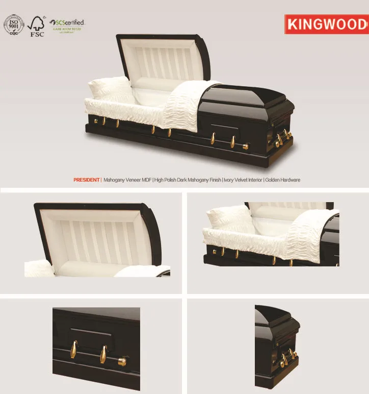 Buy President Wood Funeral Caskets From Kingwood Coffins And Caskets Manufacturer Buy Casket