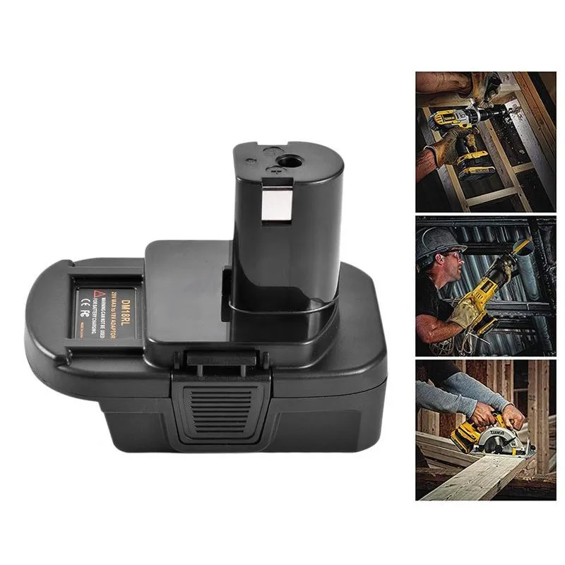 For Dewalt 18v/20v Convertor Adapter Lithium And Nickel Power Usb