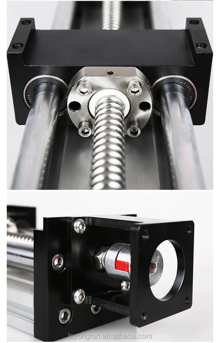 High Efficiency Ball Screw Actuator Motorized Linear Stage For Cnc Machining Parts Buy Parts