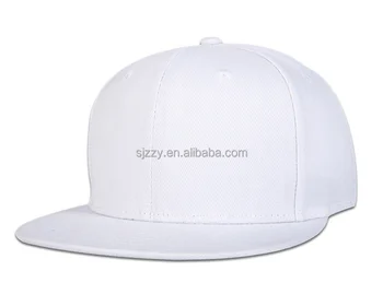 plain white snapback hats