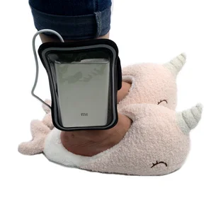 super soft cotton slipper fish plush slippers usb electric