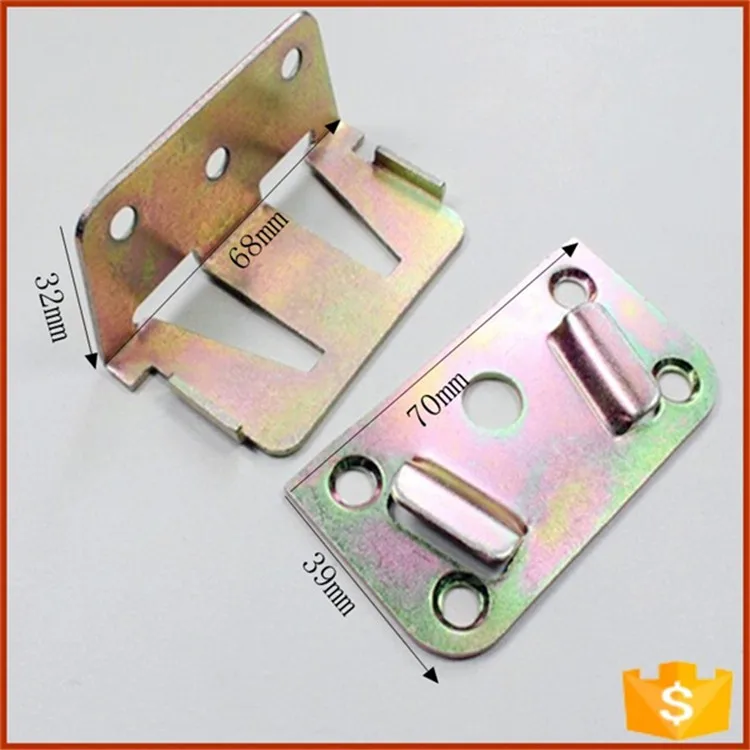 Double Bed Centre Slat Support Fixings,Bed Connector Fittings Lf3017