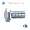 Manufacturer china factory steel DIN933 nut bolt undercarriage parts track shoe and pad Hex Bolt and Nut