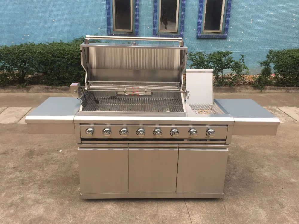 Professional Commercial Outdoor Bbq Barbecue Gas Chicken Grill Machine