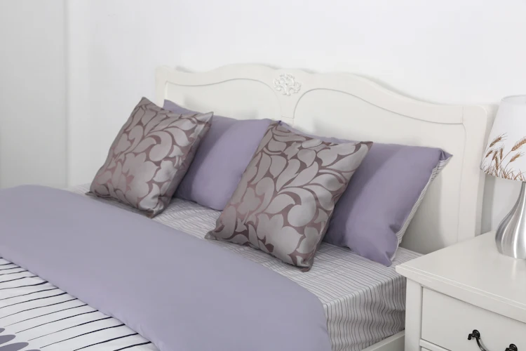 Geometric Print Sateen Cotton Bedcover Set Uganda Bedding Sets Set