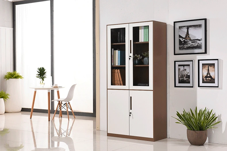 Storage Steel Swing Door Filing Cabinet Factory Direct 2 Door Steel File Cabinet