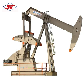 Shengji units for sale beam pumping oil well pump unit with gas engine