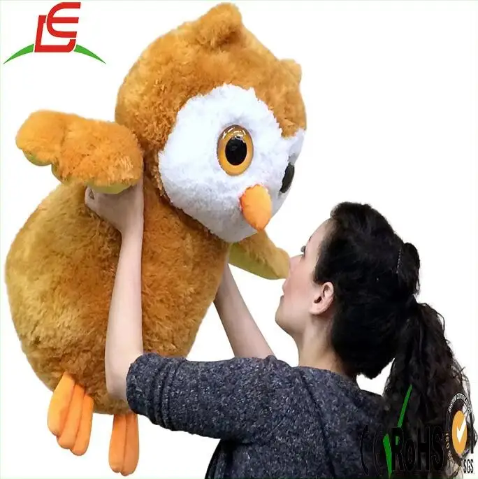 large plush owl