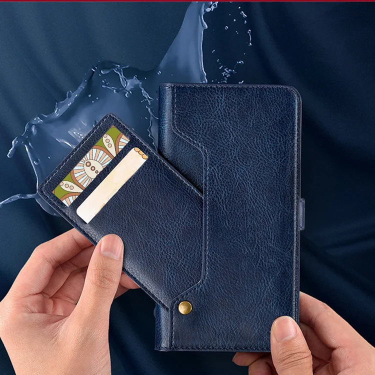 New design Multifunction Wallet Flip leather Cover for iPhone X Xs Case