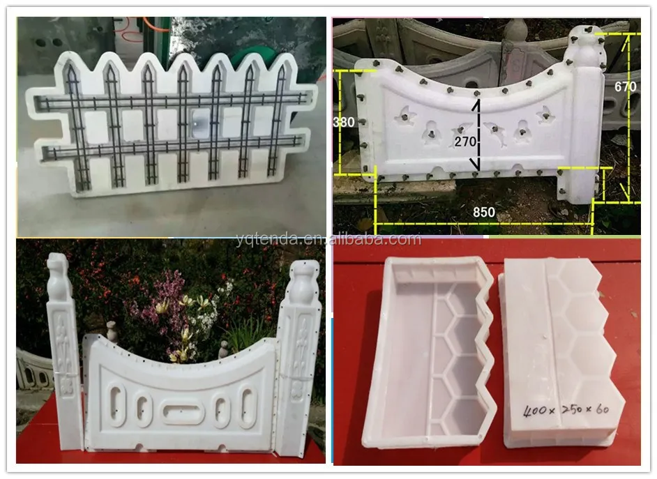 Durable Precast Plastic Concrete Fence Post Moulds For Sale Buy