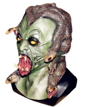 Realistische Horror Maske Medusa Gummi Angstlicher Gorgon
