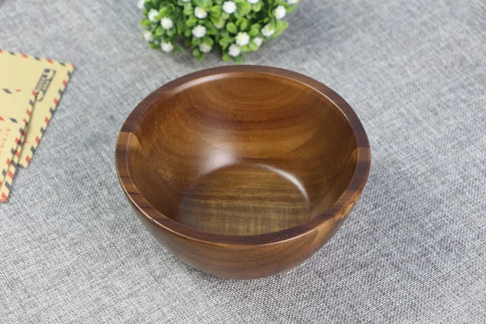 Tableware Engraved Serving Acacia Wood Salad Bowl Buy Acacia Wood