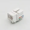 RJ45 CAT5/cat 5 Keystone Jack 180 Degree Female Connector
