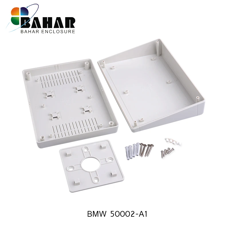 Wall mounted electronic enclosure for junction box