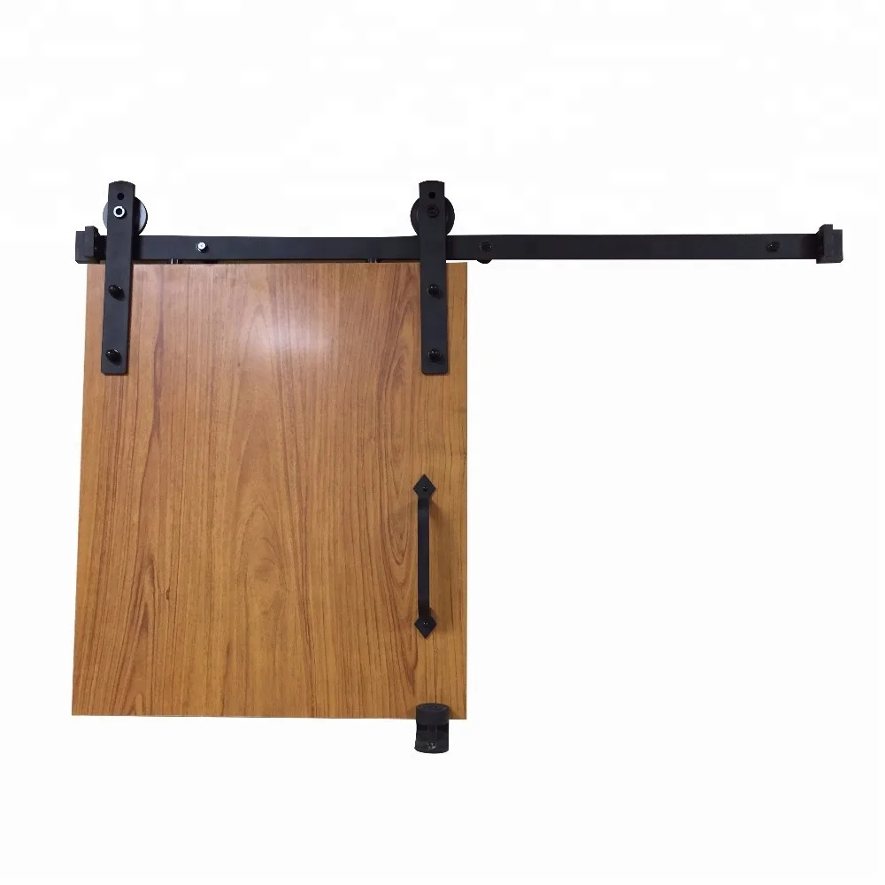 مصنع الجملة الحديثة الحديد انزلاق باب الحظيرة الأجهزة لباب الخشب