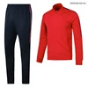 Tracksuits Mens Plain Fitted Red and Black Pant