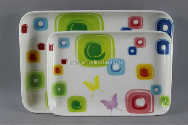 Korea Melamine Serving Tray Sets