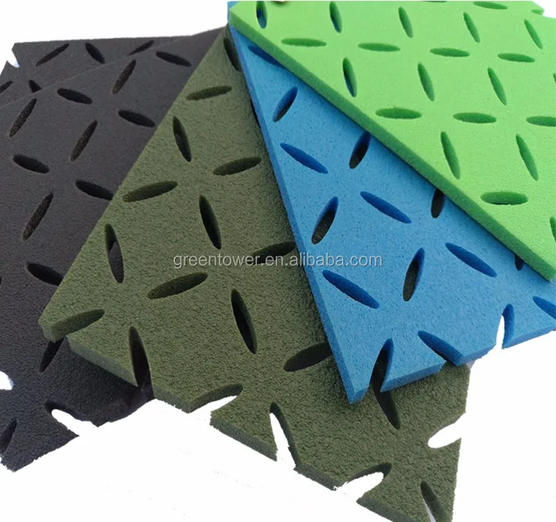 Good Shock Absorbing 8mm Thickness Foam Shock Pad For Artificial Turf