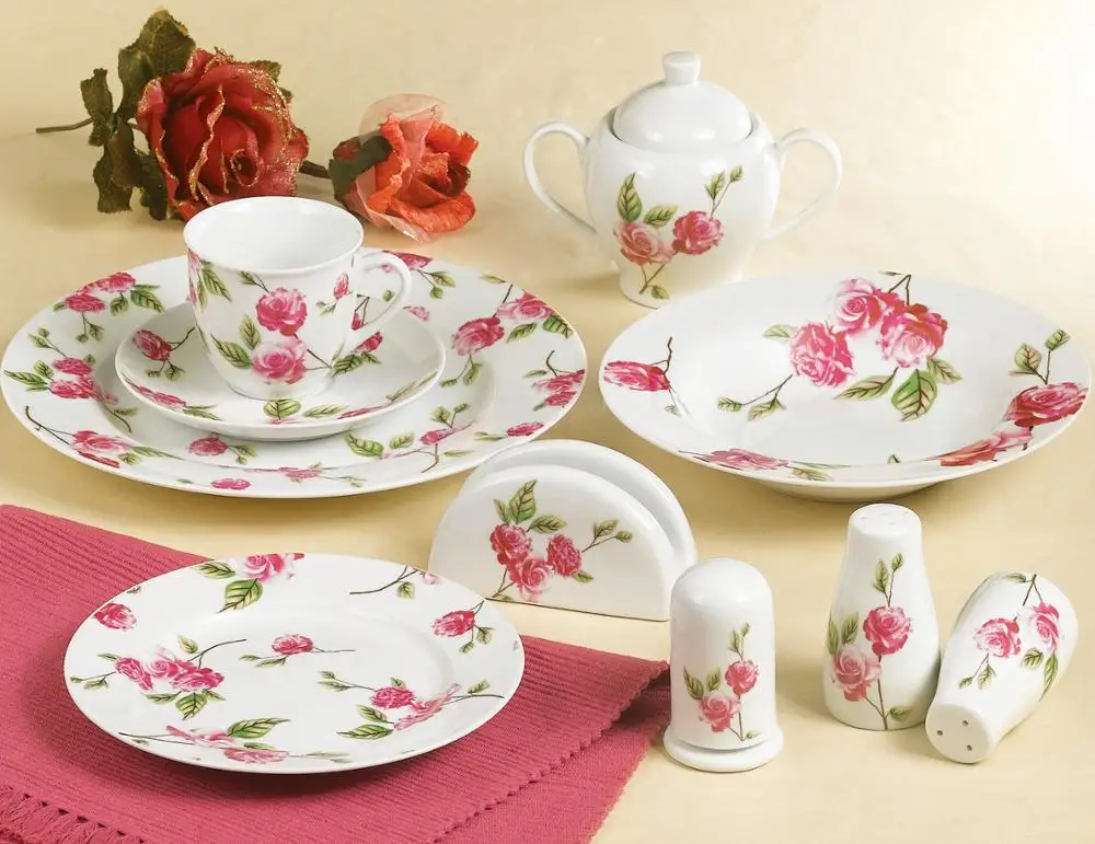 High tea servies plastic