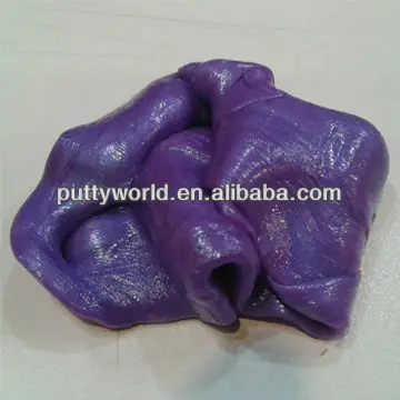 Putty manufactory,metallic pearl bouncing putty in suprice egg toys for kids