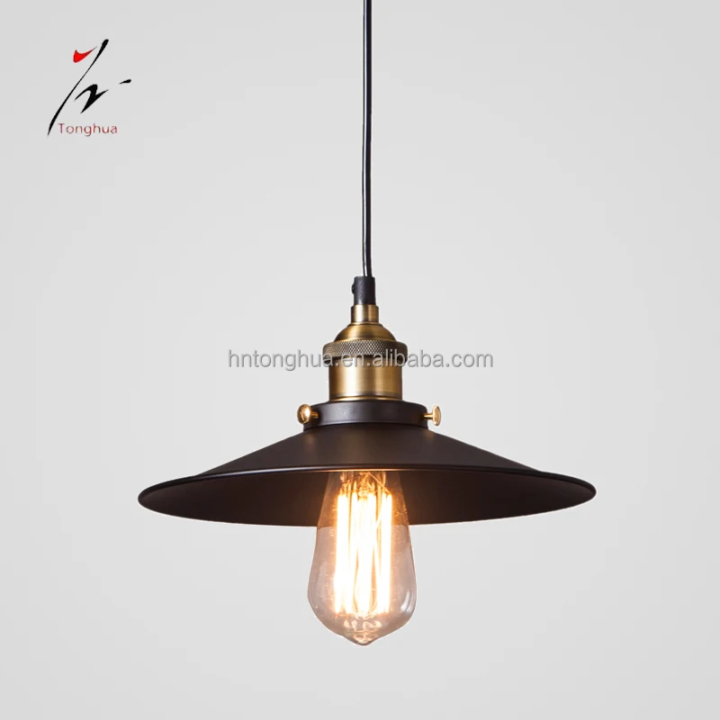 Edison Loft Style Vintage Industrial Retro Pendant Lamp Light E26 E27 Holder Iron Restaurant Bar Lamp