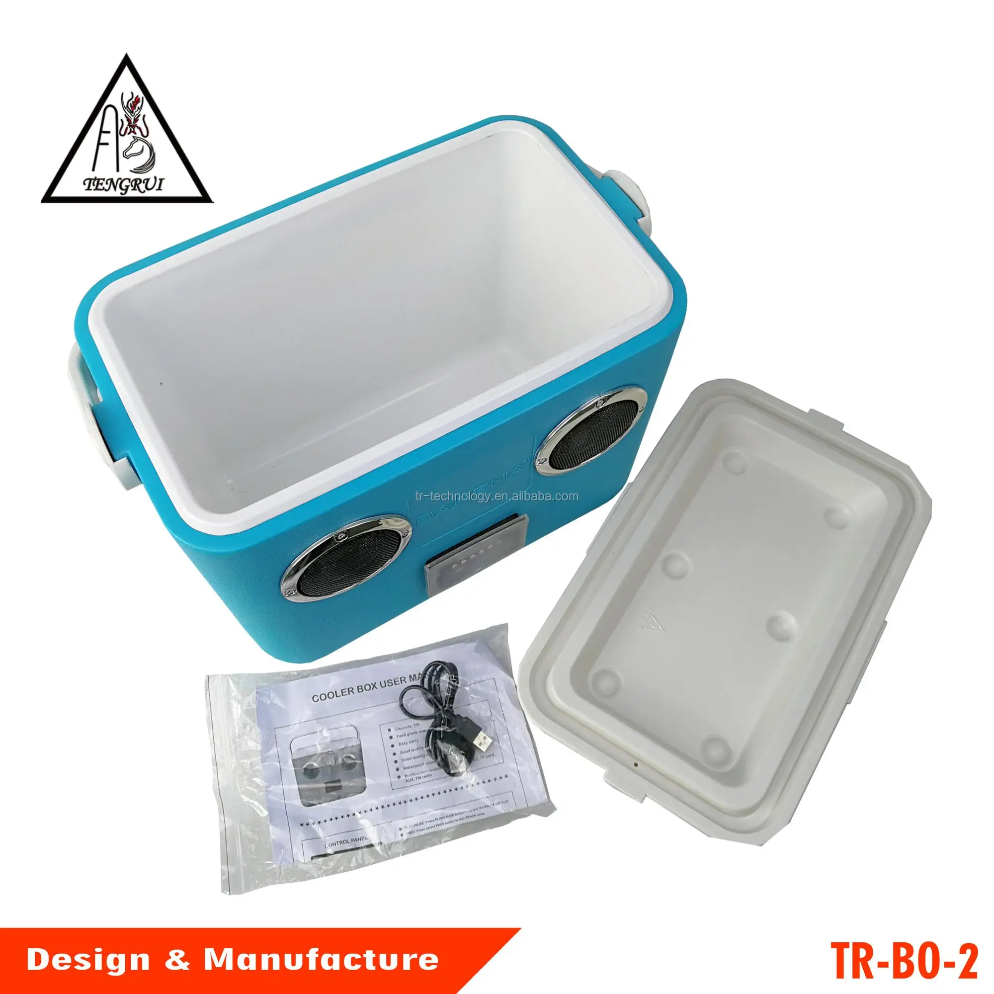 Portable Cooler Bluetooth Cooler Box,Colorful Music Cooler Box,Cooler