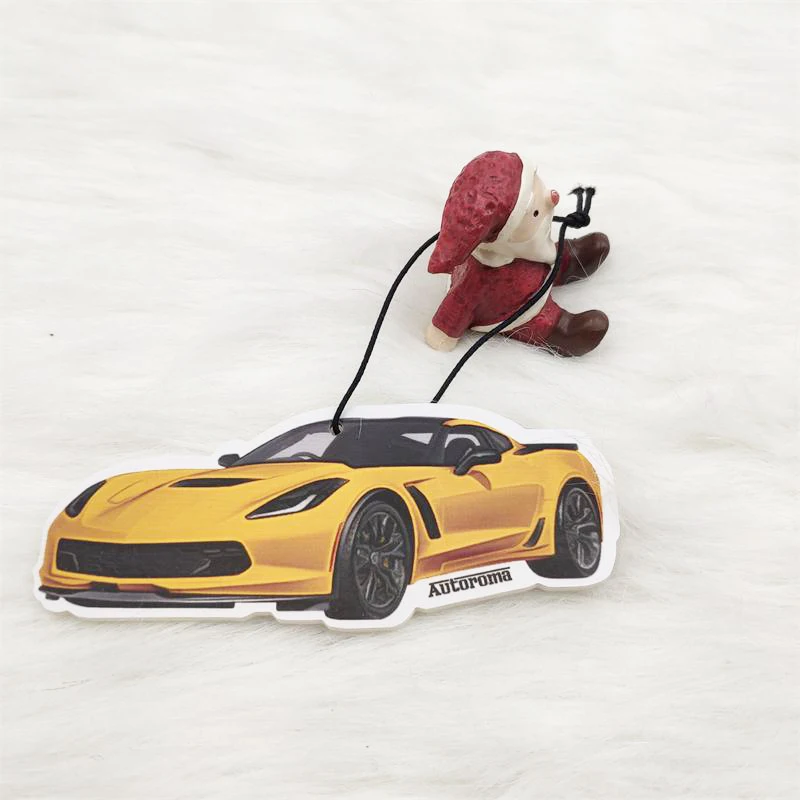 Fashion Design Customized Promotional Anime Car Air Freshener,Car