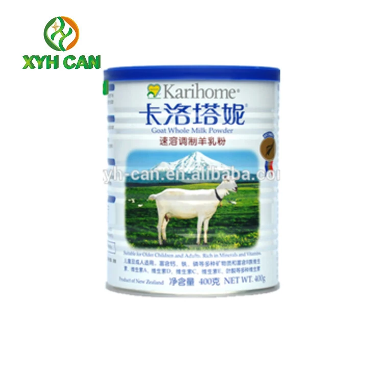 FDA Grade Round Metal Tin Can For Packing Milk Powder