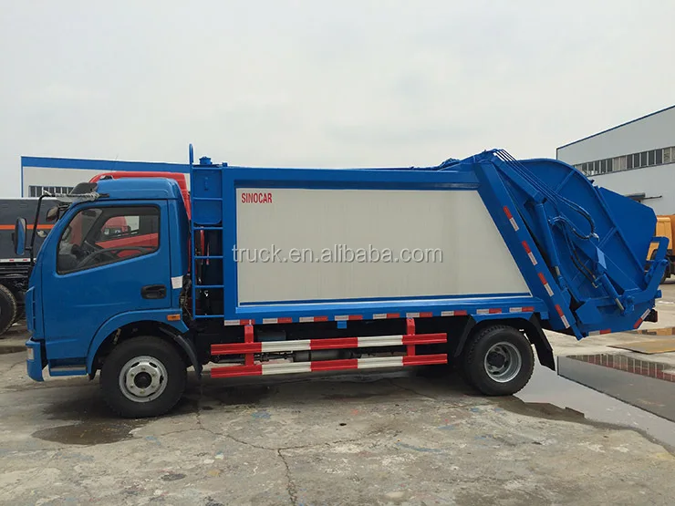 Small garbage truck 6 m3,Garbage truck for sales, Compactor garbage truck price5.JPG