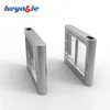 factory price facial recognition access control system glass turnstile for public facility