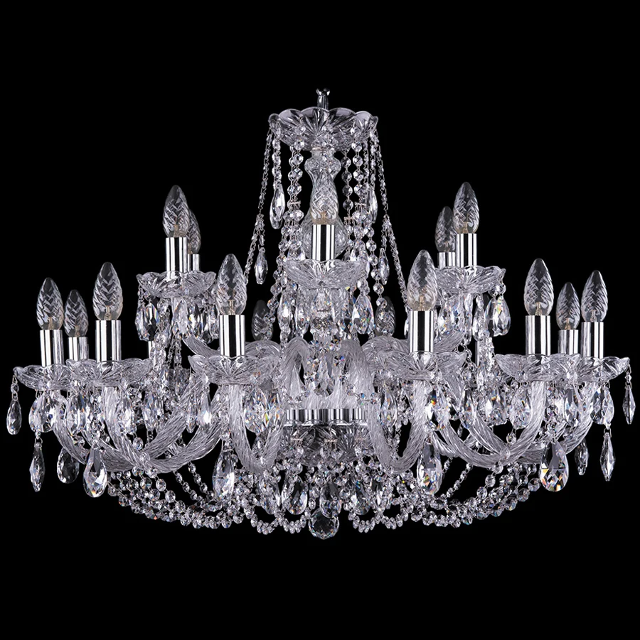 Bohemia crystal chandelier lighting cristal lustre pendant lamp