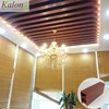 Long life artistic wpc wood false ceiling for bathroom and corridor