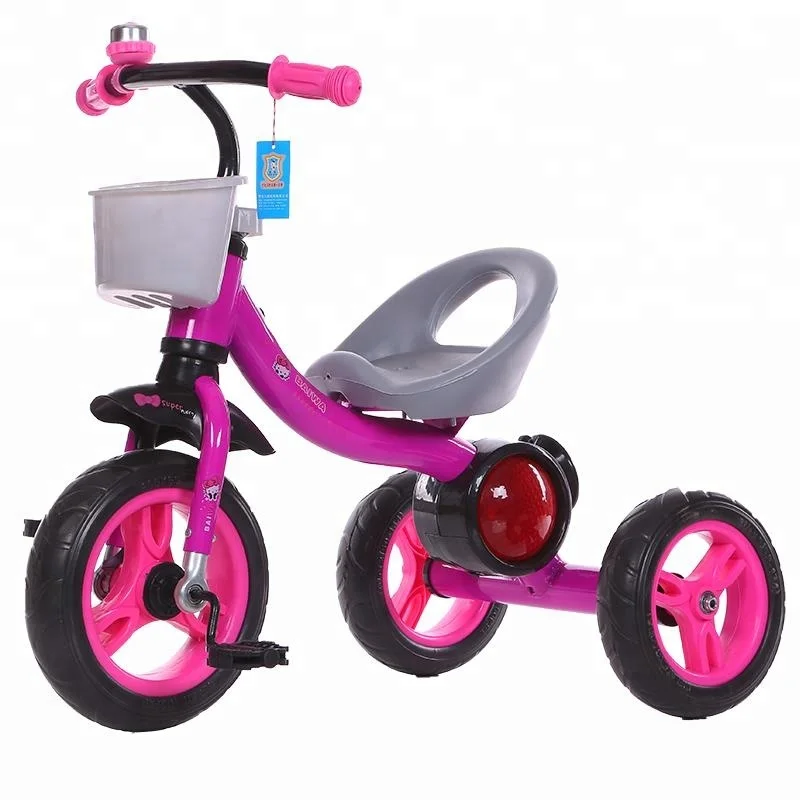 Simple Style Children Metal And Plastic Trike With Bell - Buy Chidren ...