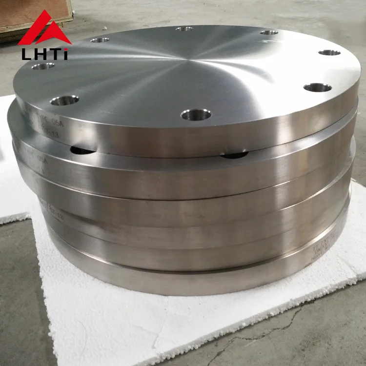 Titanium blind exhaust flange 4" ANSI 150lbs 300 ibs class gr2