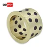 Custom low price cast bronze flange graphite bushing