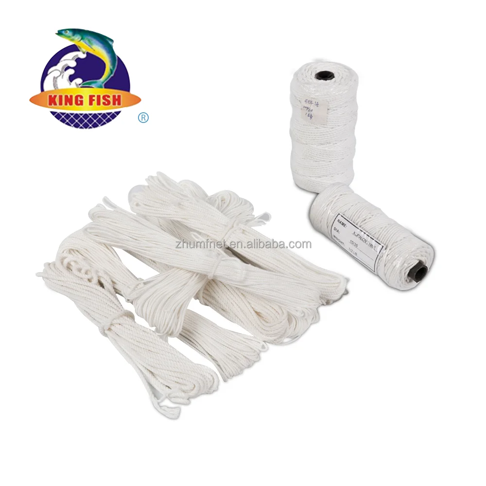 Non-Stretch, Solid and Durable thick white rope 