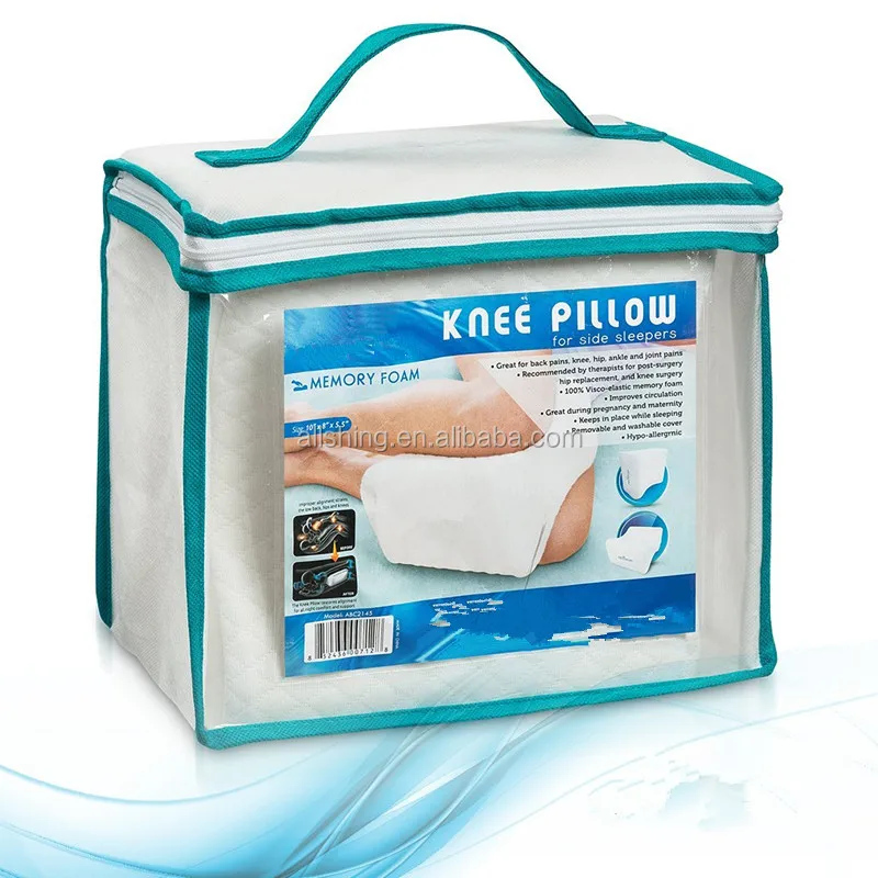 Gel leg pillow Pregnant woman Leg clamping knee pillow Manufacturers OEM customize memory foam pillow