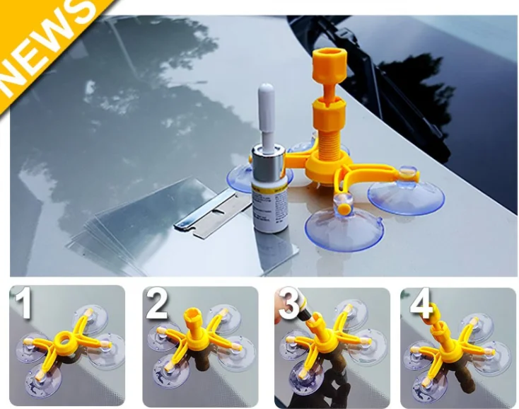 Windshield Repair Kit Wholesale Car Glass Repair Tool Kit Auto Glass