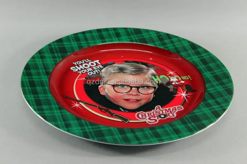 12 Inch Melamine Plate And Dish For 2016 Christmas Holiday