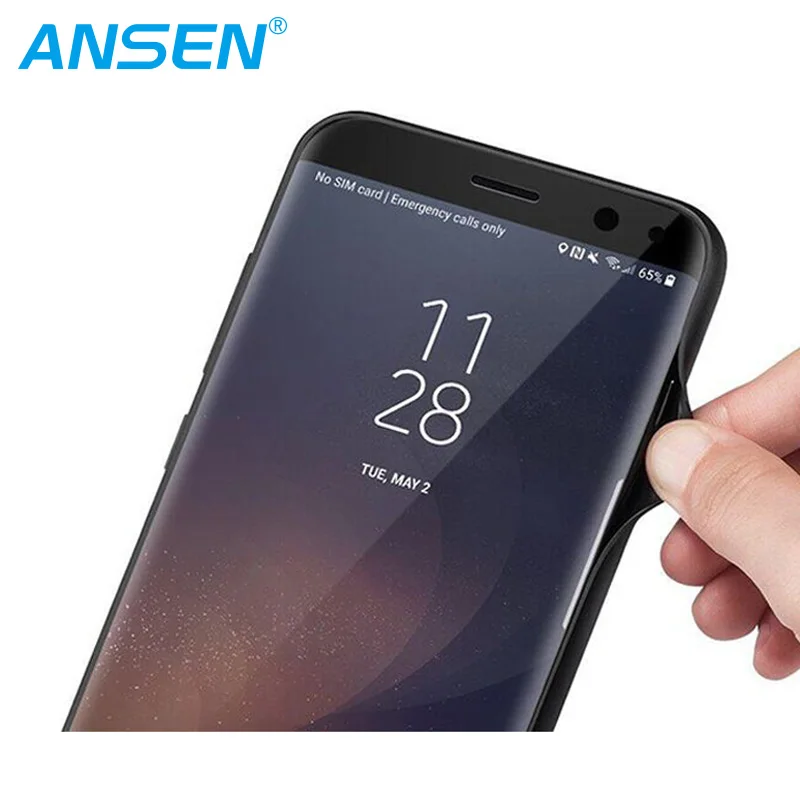 Wholesale Portable Battery Charger Case 5500mAh For Galaxy S8 Plus Power Bank Cover - ANKUX.COM