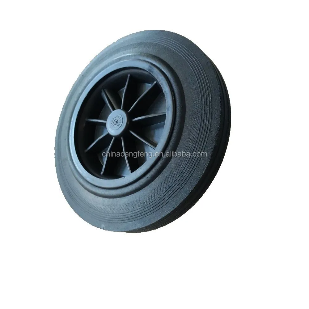 Dustbin Trash Can 8" Solid Rubber Wheel 200/50100 Plastic Hub Buy