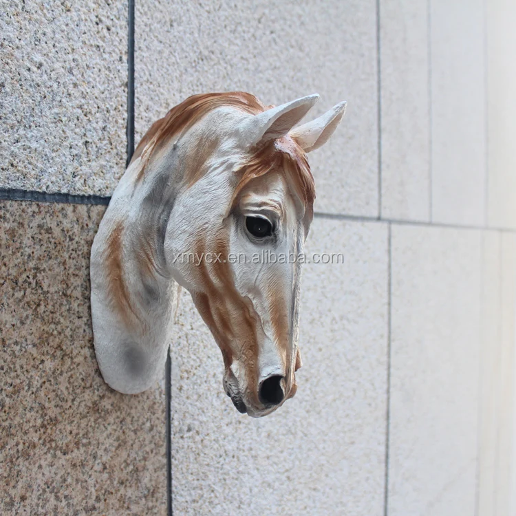 life size plastic horse statue