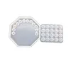 Diy crystal drop glue 8-side move license plate mold digital parking plate remove car tools manual drop glue mold plaster